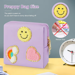 airogym Preppy Patch Bag cheerful patches add style to daily routine.