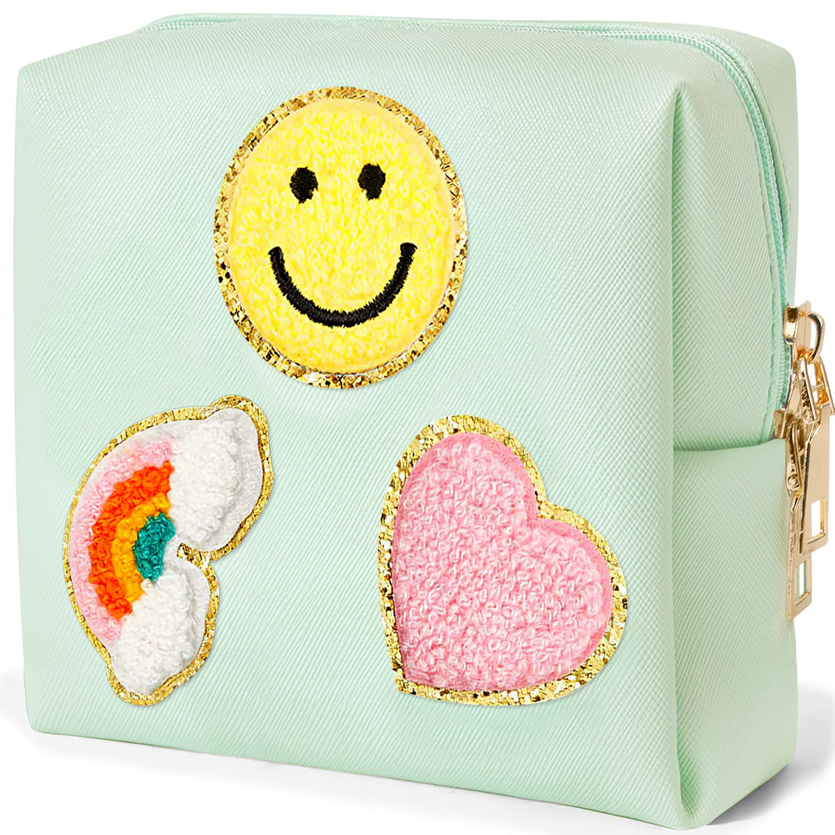 airogym Preppy Patch period bag with waterproof PU leather for everyday protection.