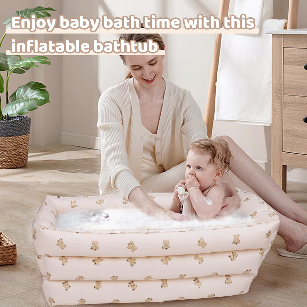 AirSwim BPA-free PVC material ensures durable, safe bath.