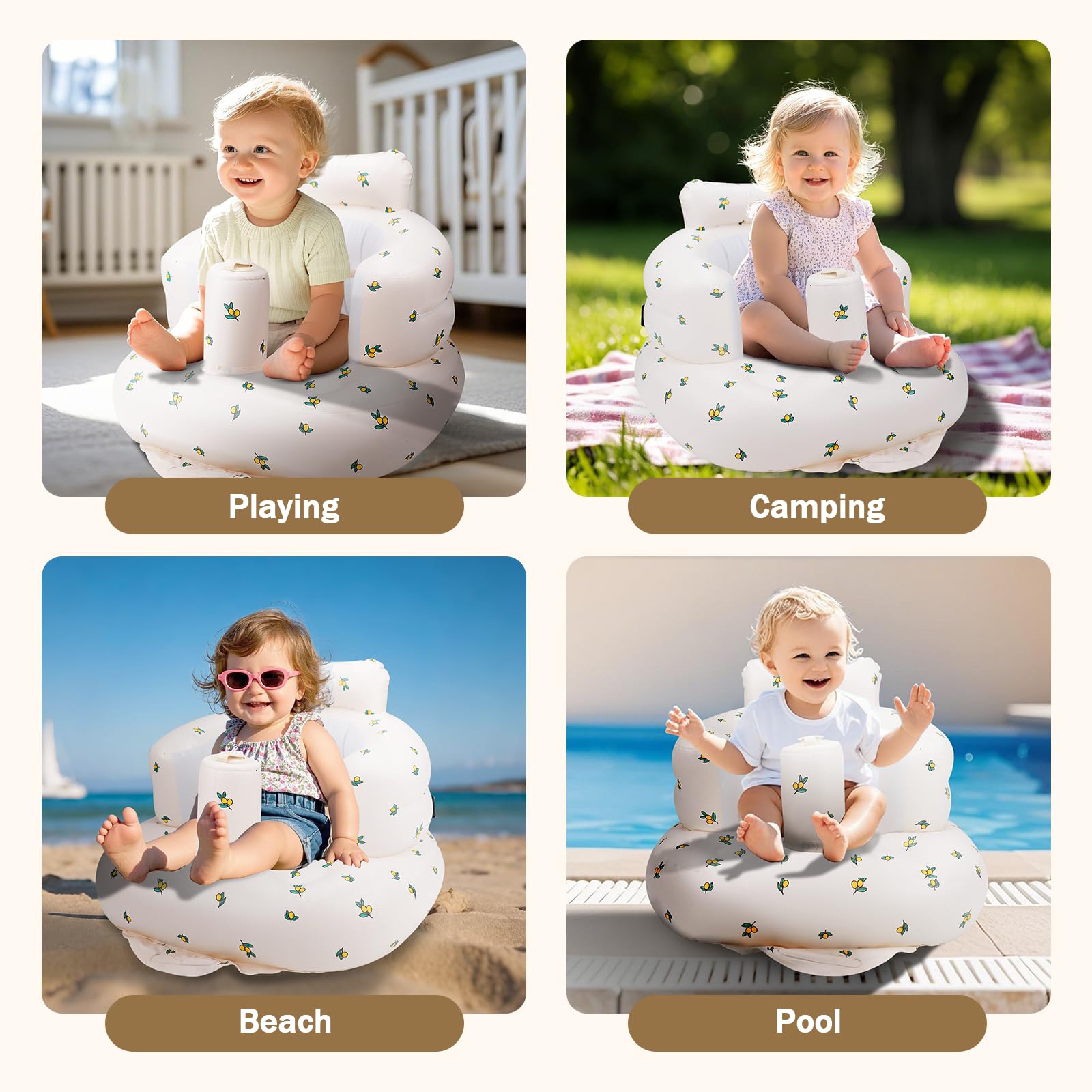 AirSwim versatile for indoor and outdoor use.
