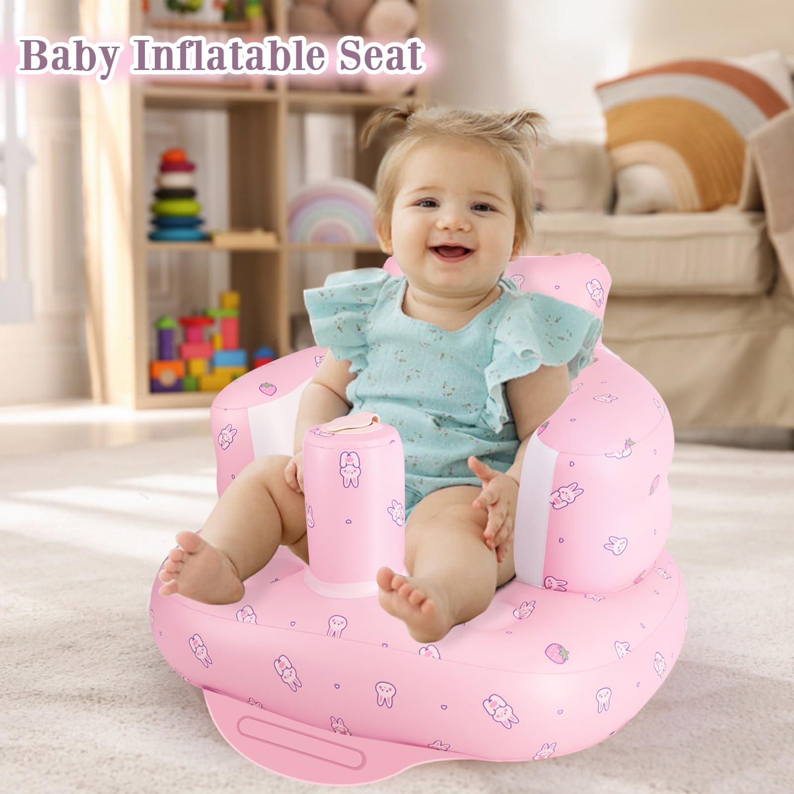 AirSwim wrap-around design cradles baby securely