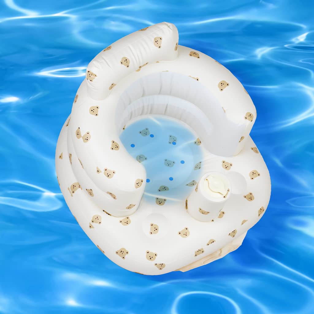 AirSwim bear-head pattern adds charming visual detail for photos.