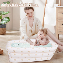 AirSwim non-slip bottom and sides reduce slips during baths.