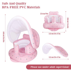 AirSwim portable infant chair for indoor and outdoor use.