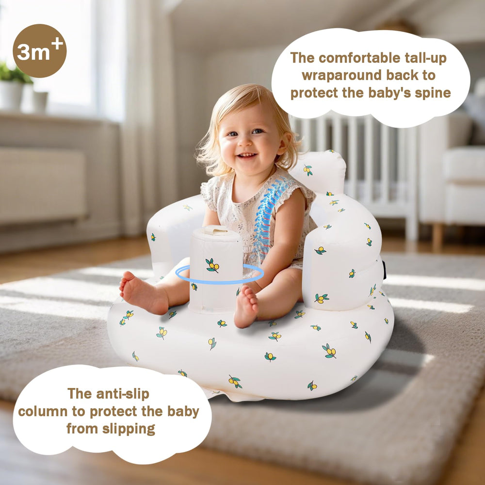 AirSwim seat with ventilation holes for airflow.