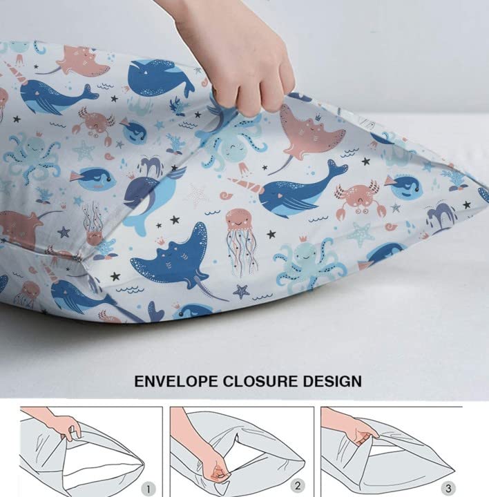 Aisawate colorful animal-pattern pillowcase loved by kids