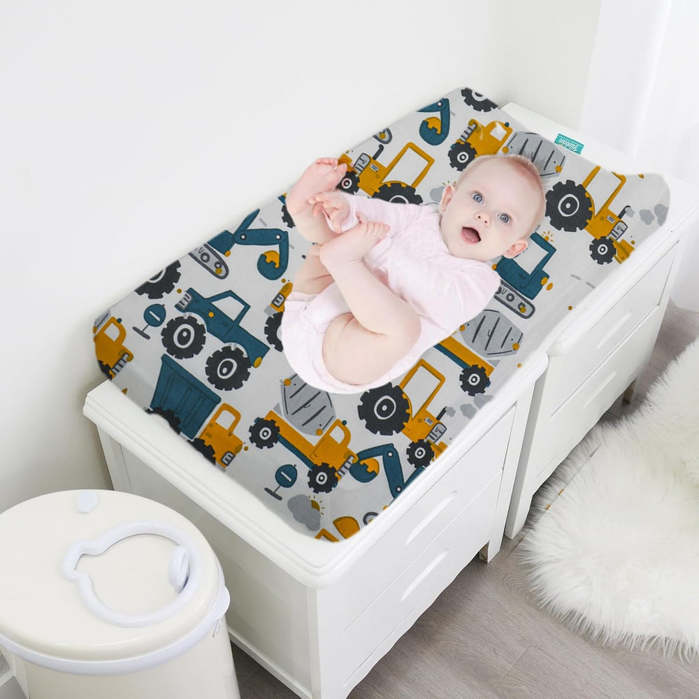 Aisawate changing pad cover machine washable for easy cleaning.
