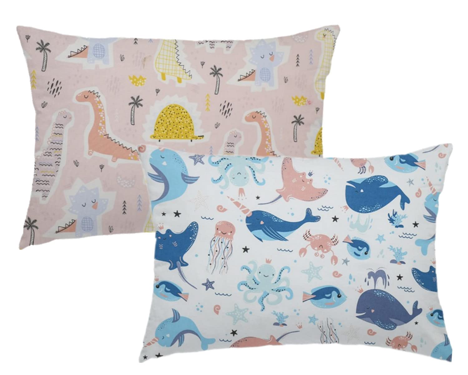 Aisawate kid toddler pillowcase 2-pack for soft bedtime comfort
