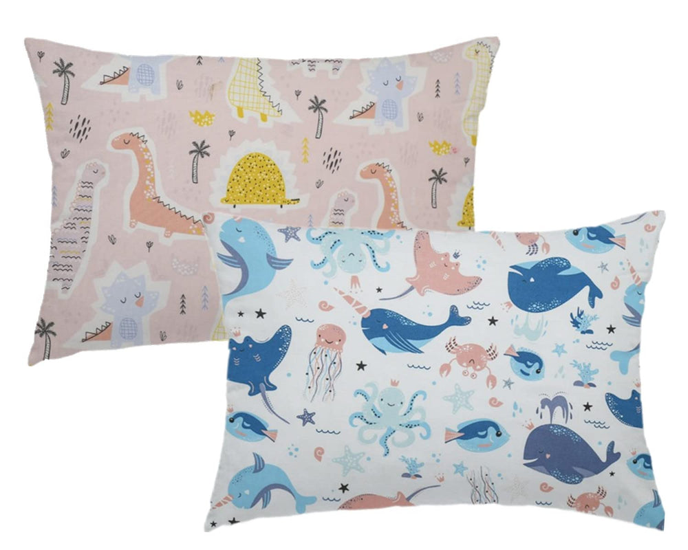 Aisawate kid toddler pillowcase 2-pack for soft bedtime comfort
