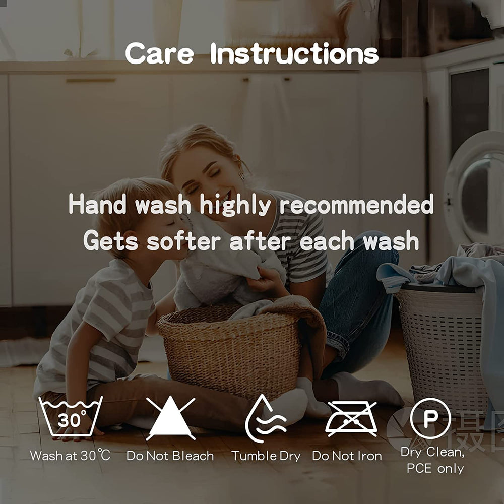 Aisawate machine-washable cotton pillowcase for easy care