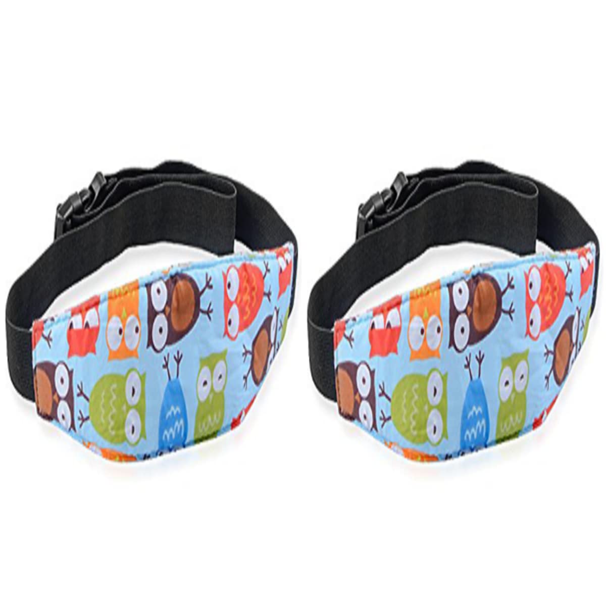 AISIBO baby head support band on car seat for gentle neck support.