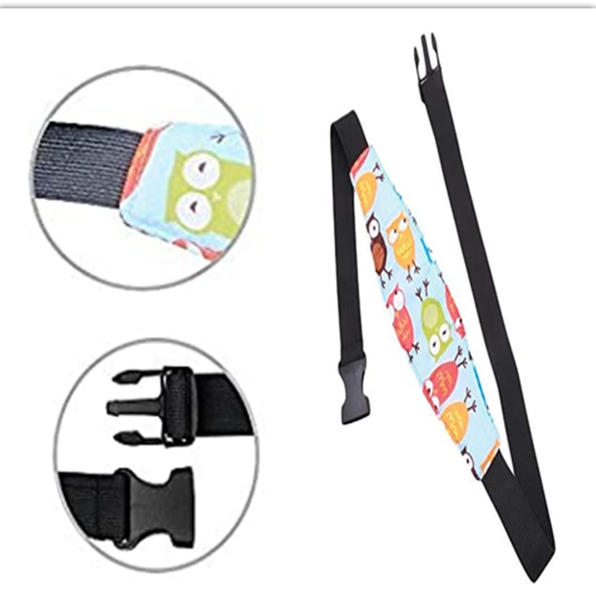 AISIBO car-seat head rest pillow with soft padding for comfort.
