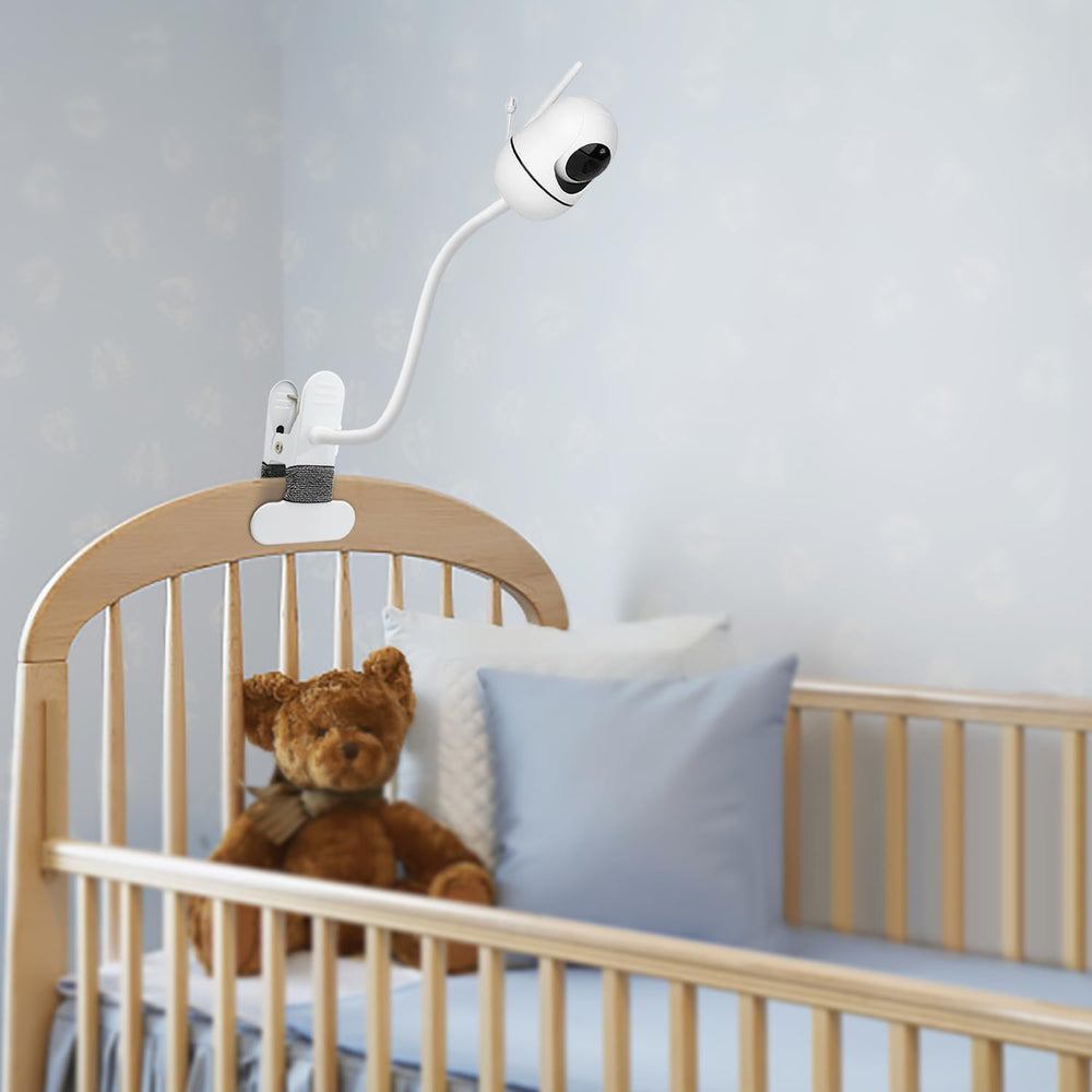 AISVAN tool-free setup on crib rails enables quick repositioning.
