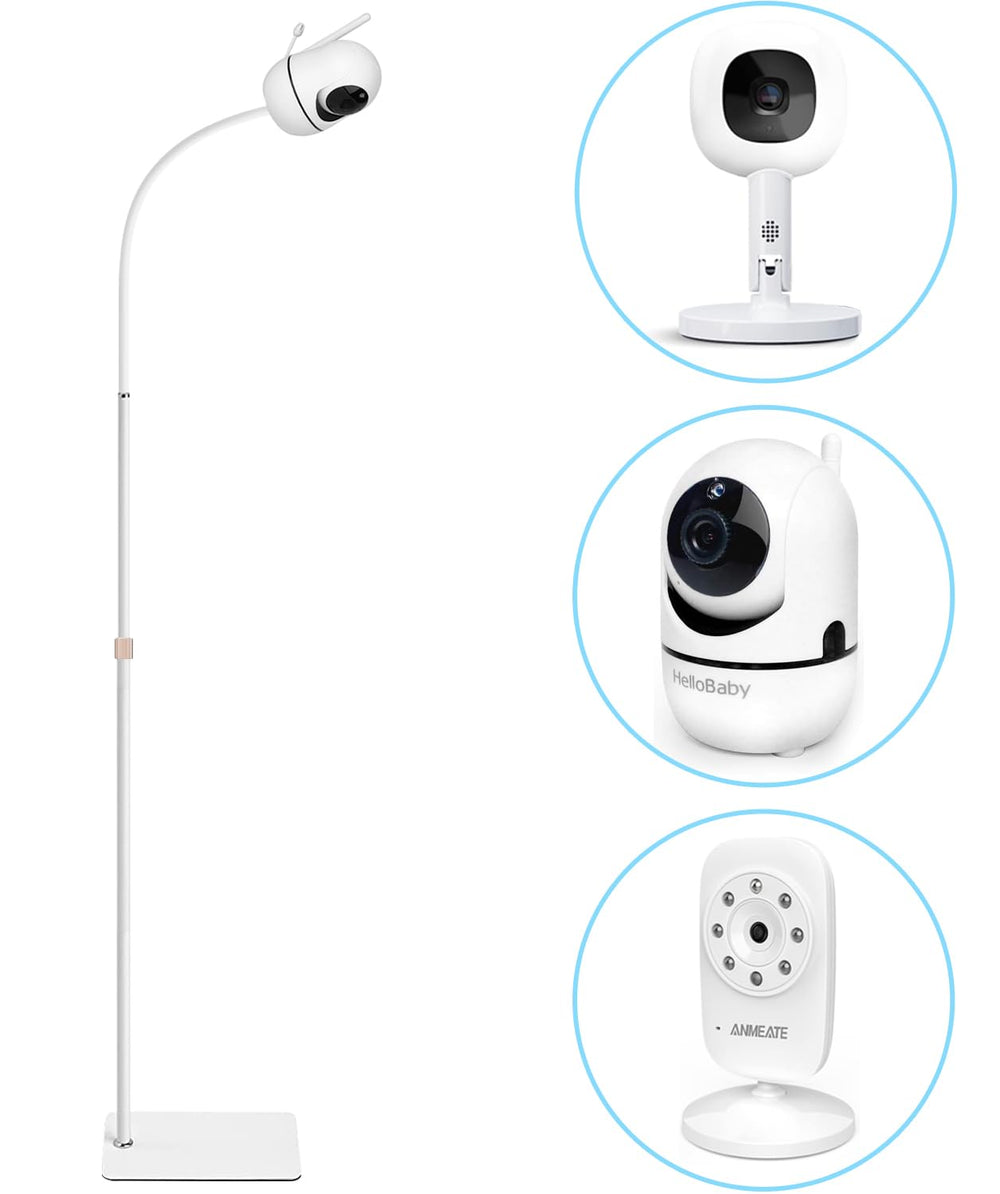 AISVAN floor stand base demonstrates stability for reliable baby monitor placement.