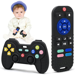 AiTuiTui remote-control teether soothing gums and engaging baby