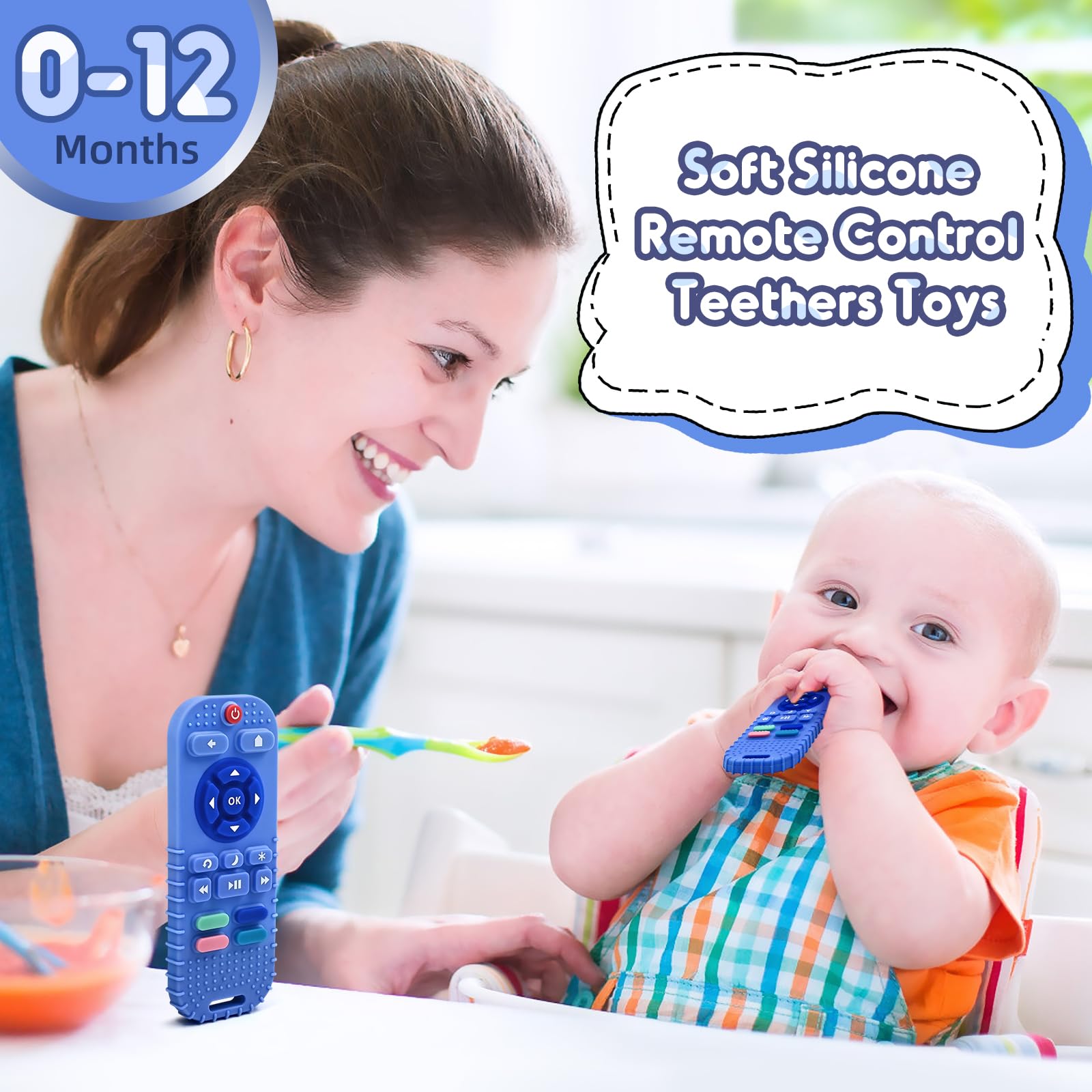 AiTuiTui dishwasher-safe teether for quick hygienic cleaning