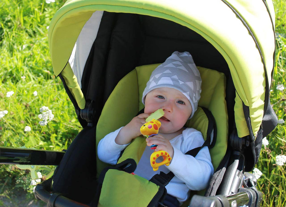 AIVIAI bright rattle toys in playful shapes for sensory exploration