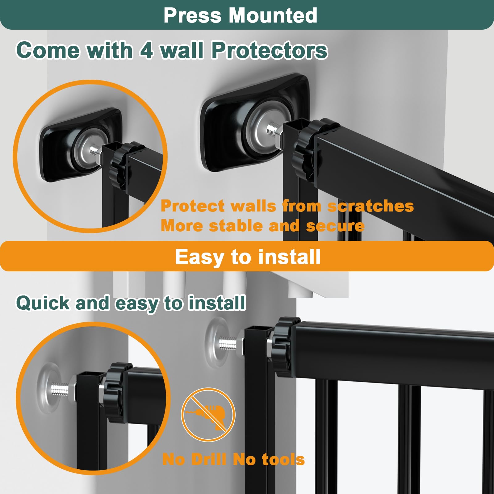 AiWMGL 180-degree opening design allows easy passage through busy areas.