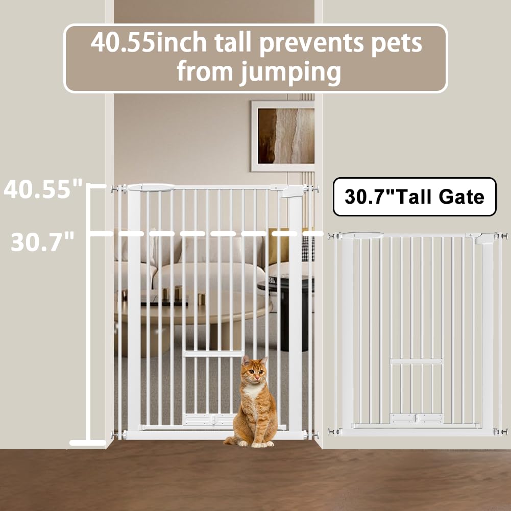 AiWMGL adjustable small cat door height for different pets.