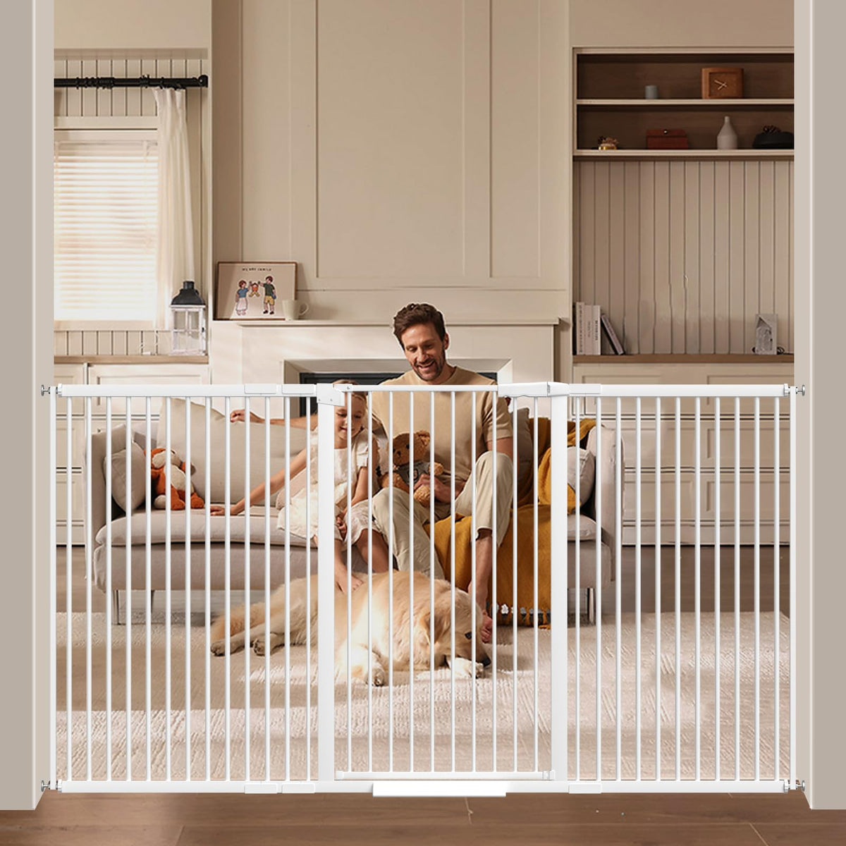 AiWMGL 40.55-inch tall gate for doorway safety.