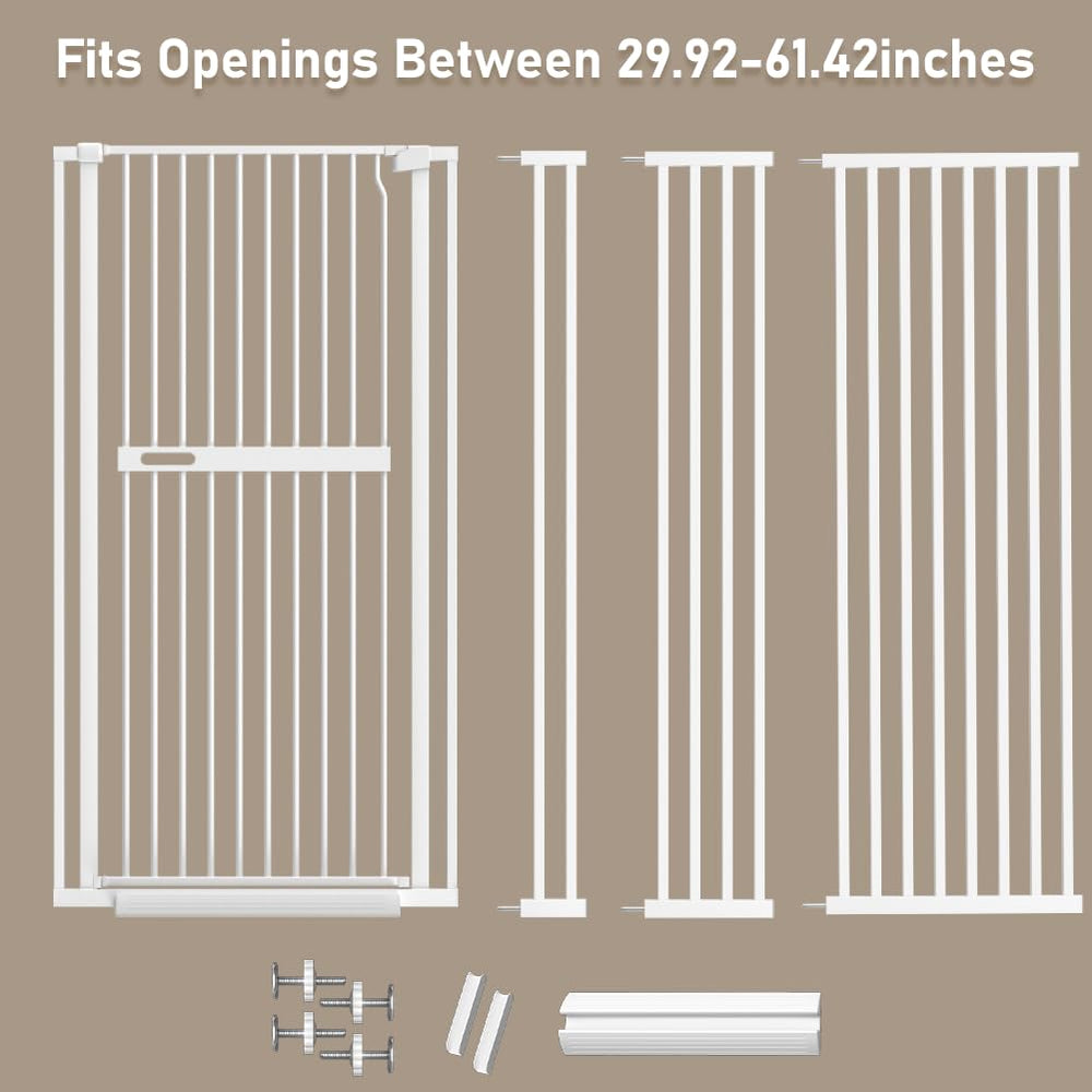 AiWMGL extension kit and reinforcement rods for flexible width setups