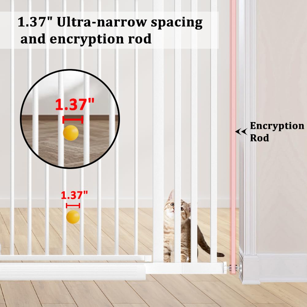 AiWMGL ultra-narrow 1.37-inch spacing prevents squeezing and improves safety