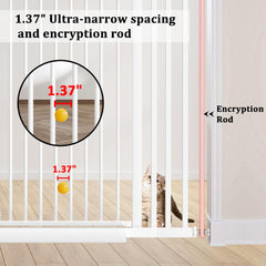 AiWMGL ultra-narrow 1.37-inch spacing prevents squeezing and improves safety