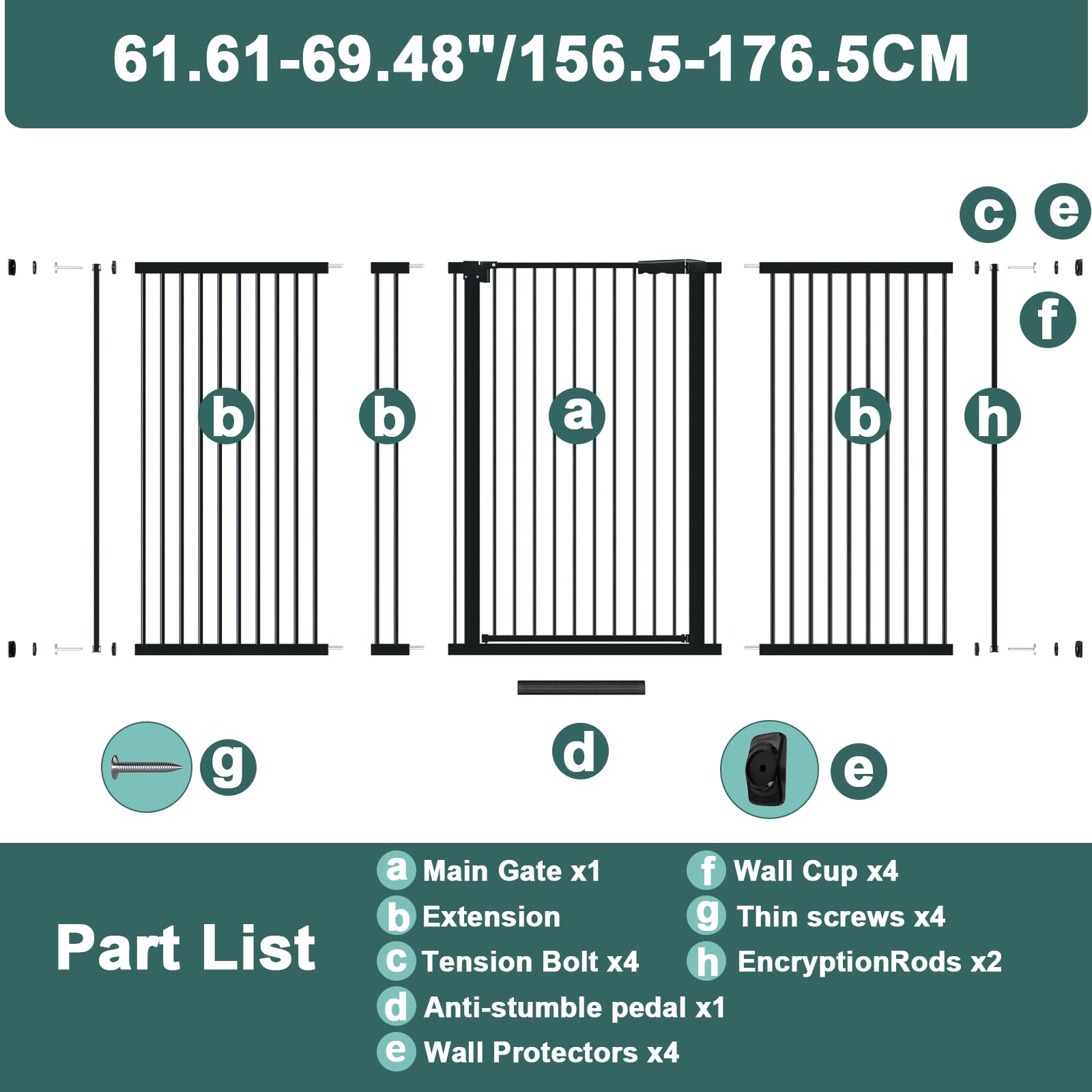 AiWMGL wall protection pads prevent wall damage