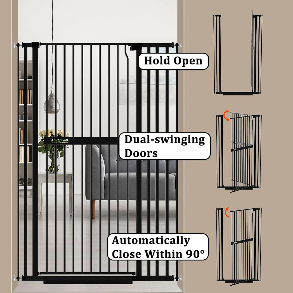 AiWMGL width extensions adapt to different doorway sizes
