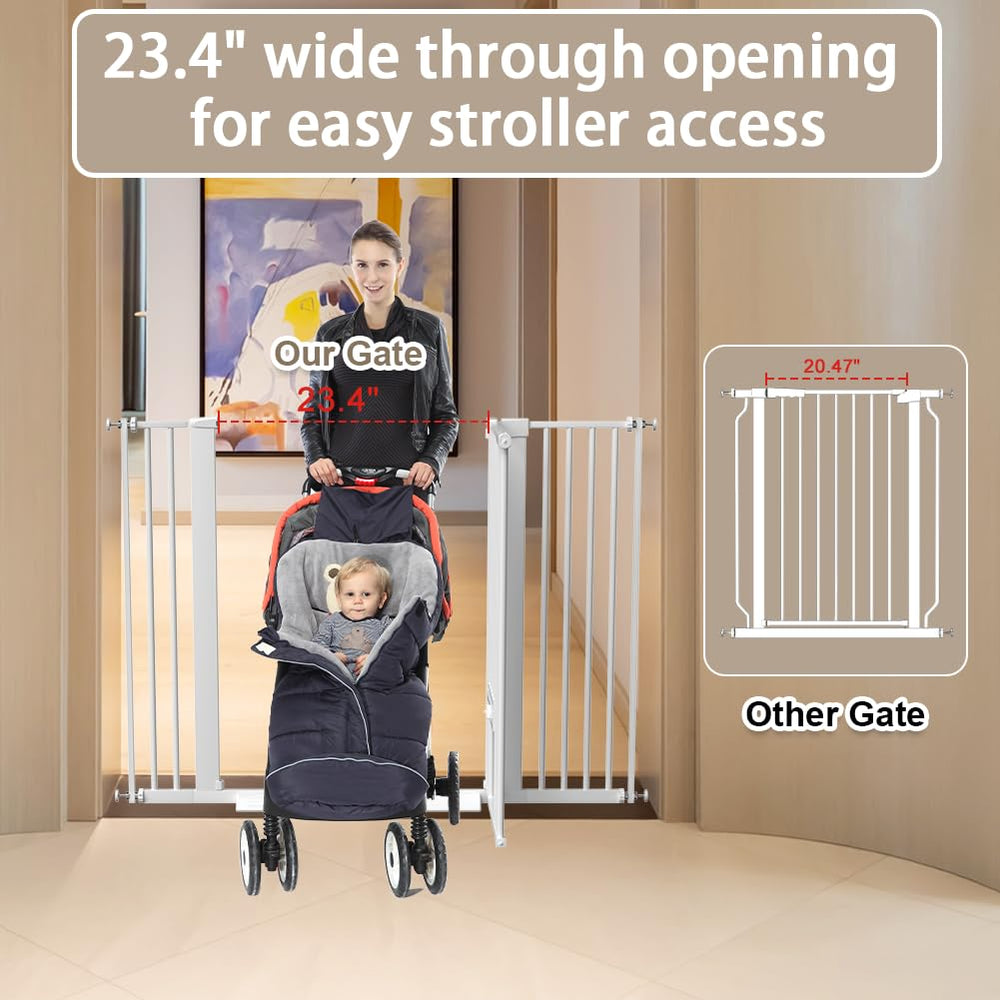 AiWMGL width extensions support 30-81 inches for wider spaces.