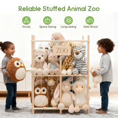 aiwo premium wooden toy chest with non-toxic finish for daily use.