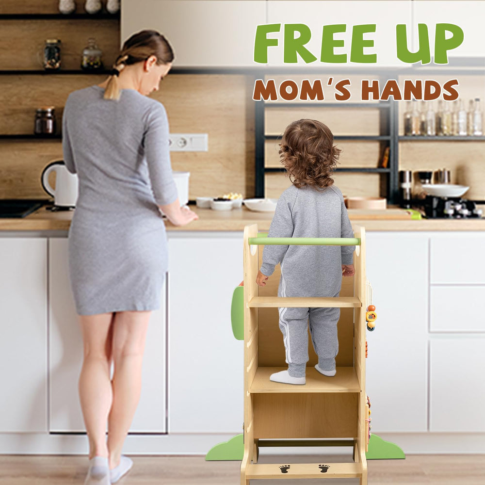aiwo toddler tower gift-ready packaging suits birthdays and holidays.