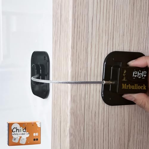 AIXIAOYA refrigerator lock with keyless design for quick child-safe access