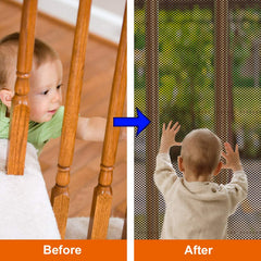 Aixingyun baby-proofing net for cribs and rails enhances safety