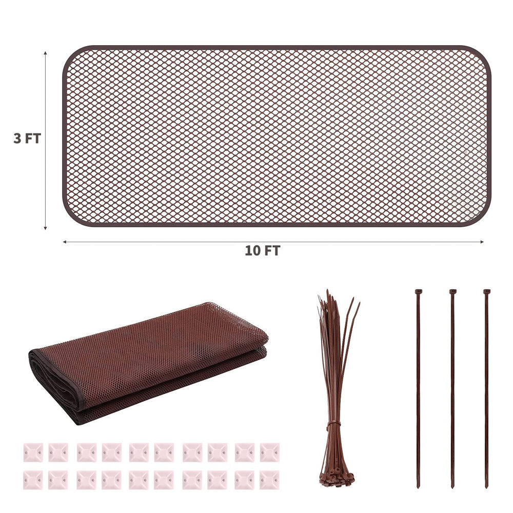 Aixingyun foldable stair net stores neatly when not in use