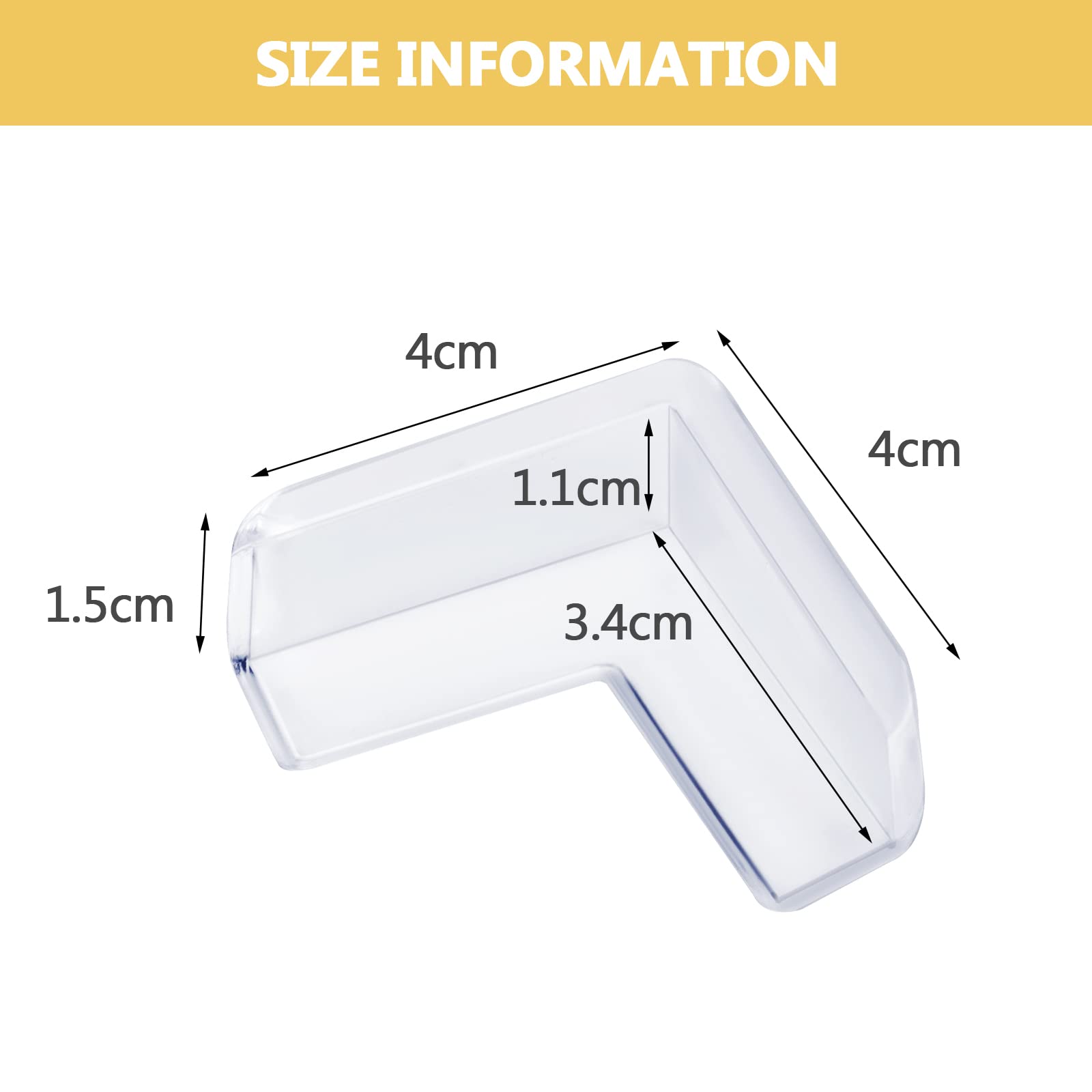 Aixmeet corner guards for furniture dull sharp corners around stairs and play areas