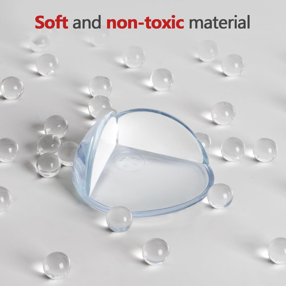 AIXMEET corner protector with spherical design providing dense edge coverage