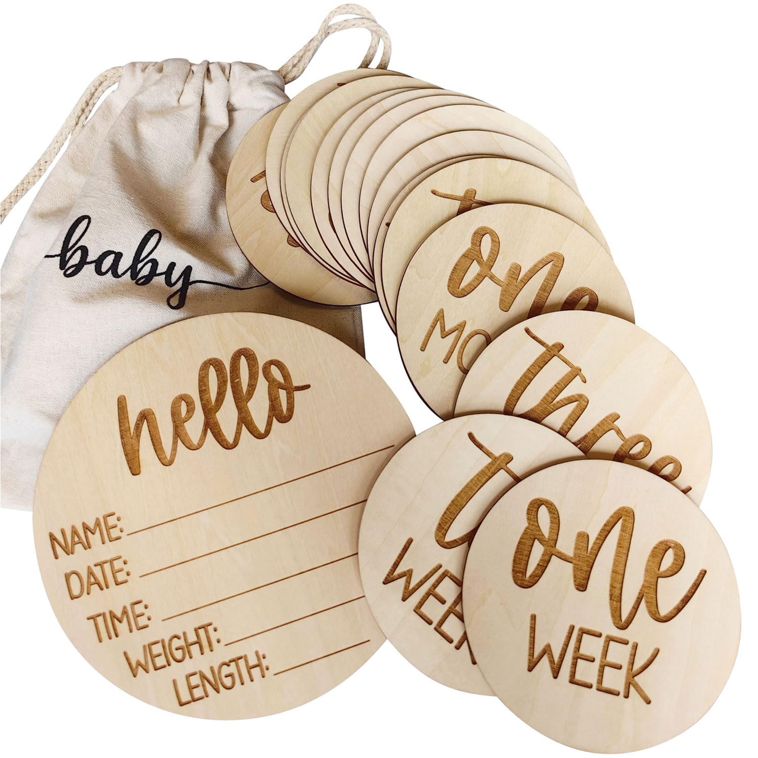 AJDVART nursery decor with boho vibe complements milestone photography.