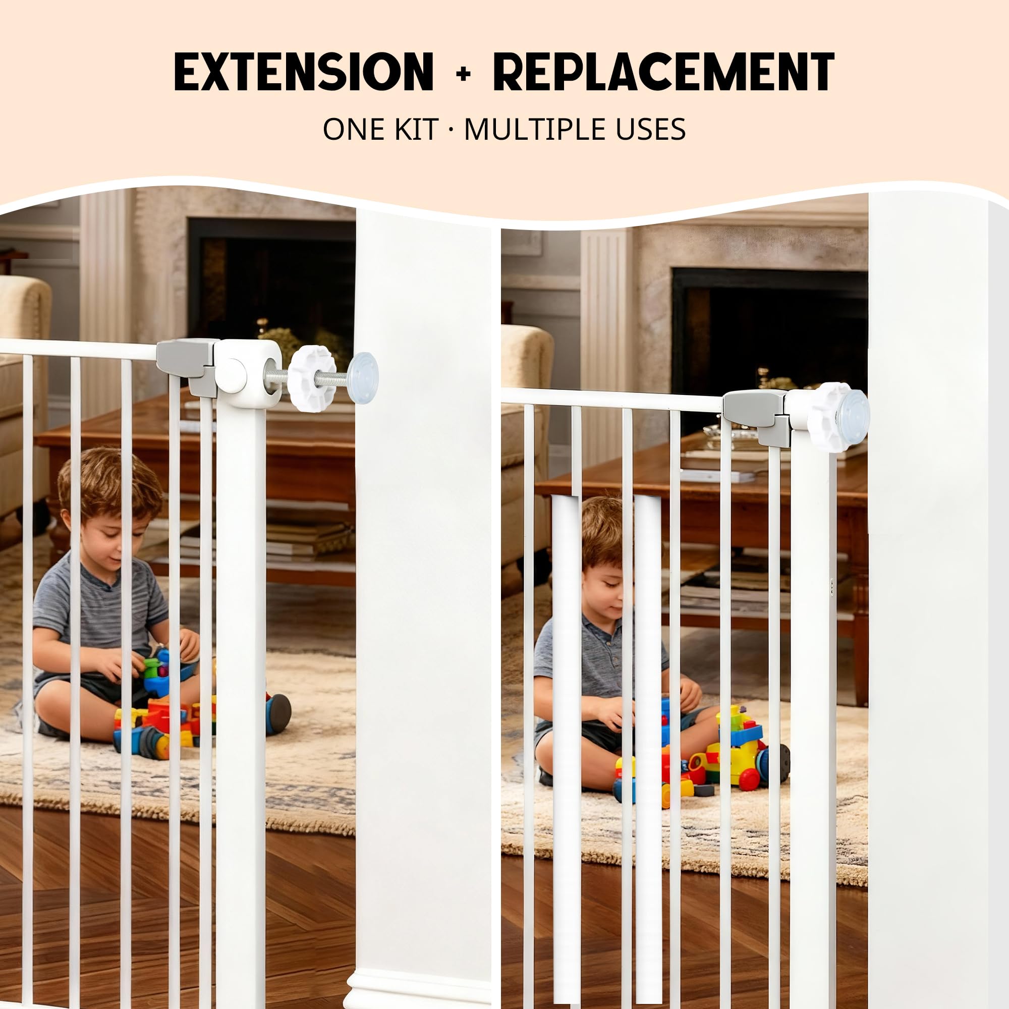 Ajerg easy no-drill installation enables renter-friendly setup.