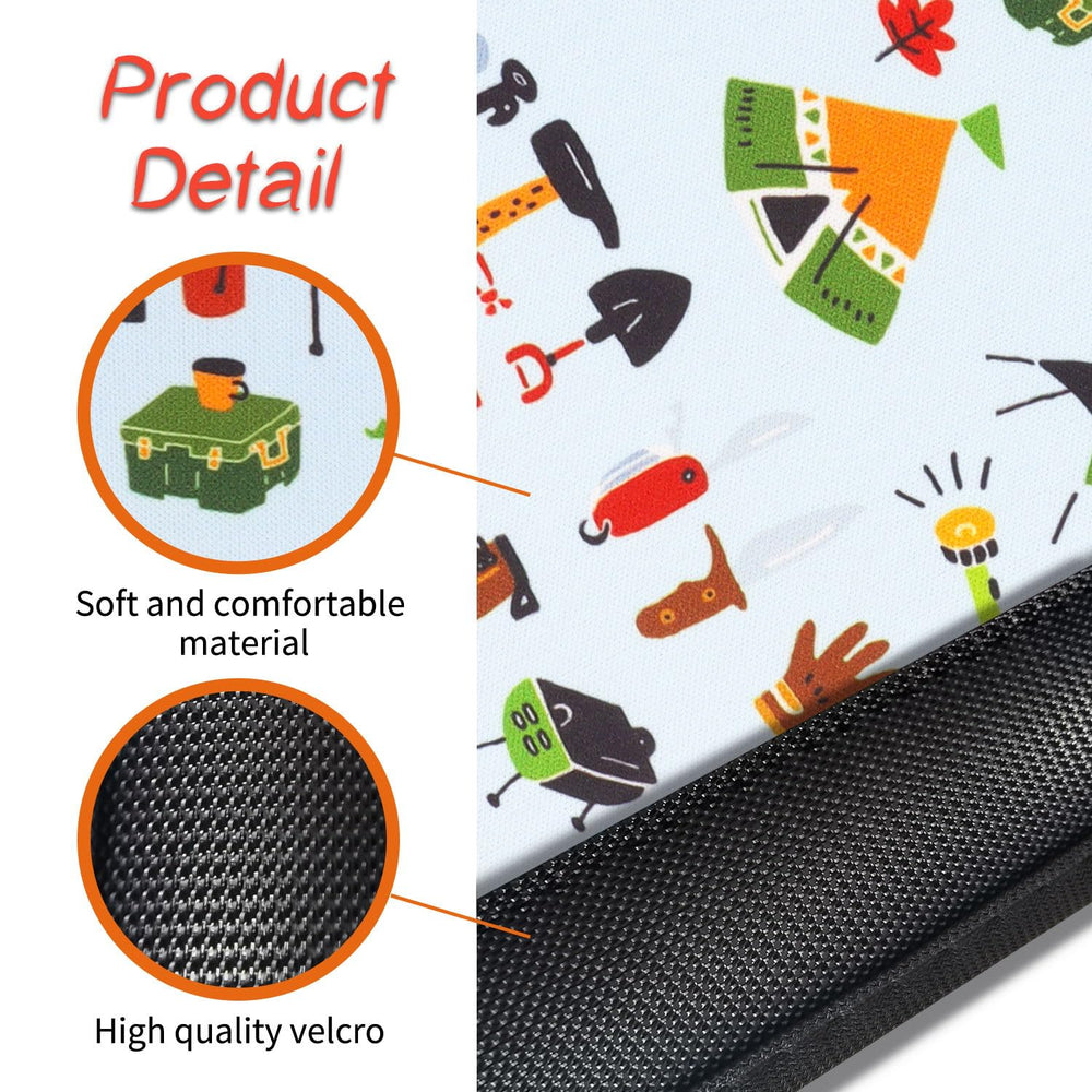 AJLTPA easy-to-install belt cover with magic sticker fits most belts.