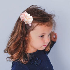 AJLTPA flower-clip-size-3-4in comfortable for newborns and toddlers