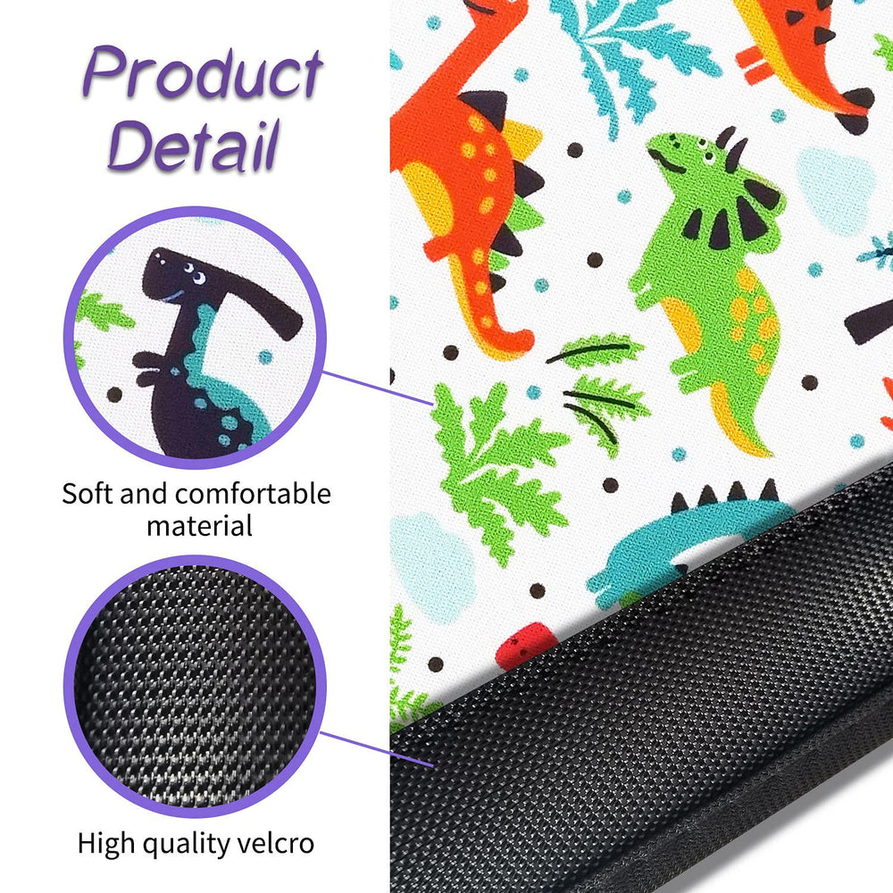 AJLTPA seatbelt cover easy-install with magic sticker for quick fitting