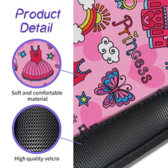AJLTPA kids belt cover set easy to install with Velcro closure