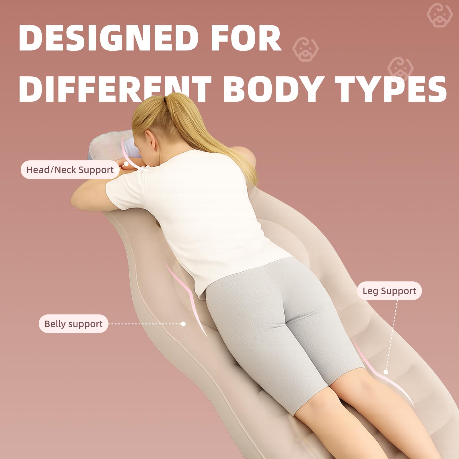 AJOFIEK waterproof, skin-friendly materials keep care simple after use.
