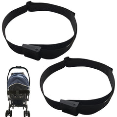 Ajqxh 2PCS pushchair straps showcase adjustable fit for secure stroller seating and upright comfort