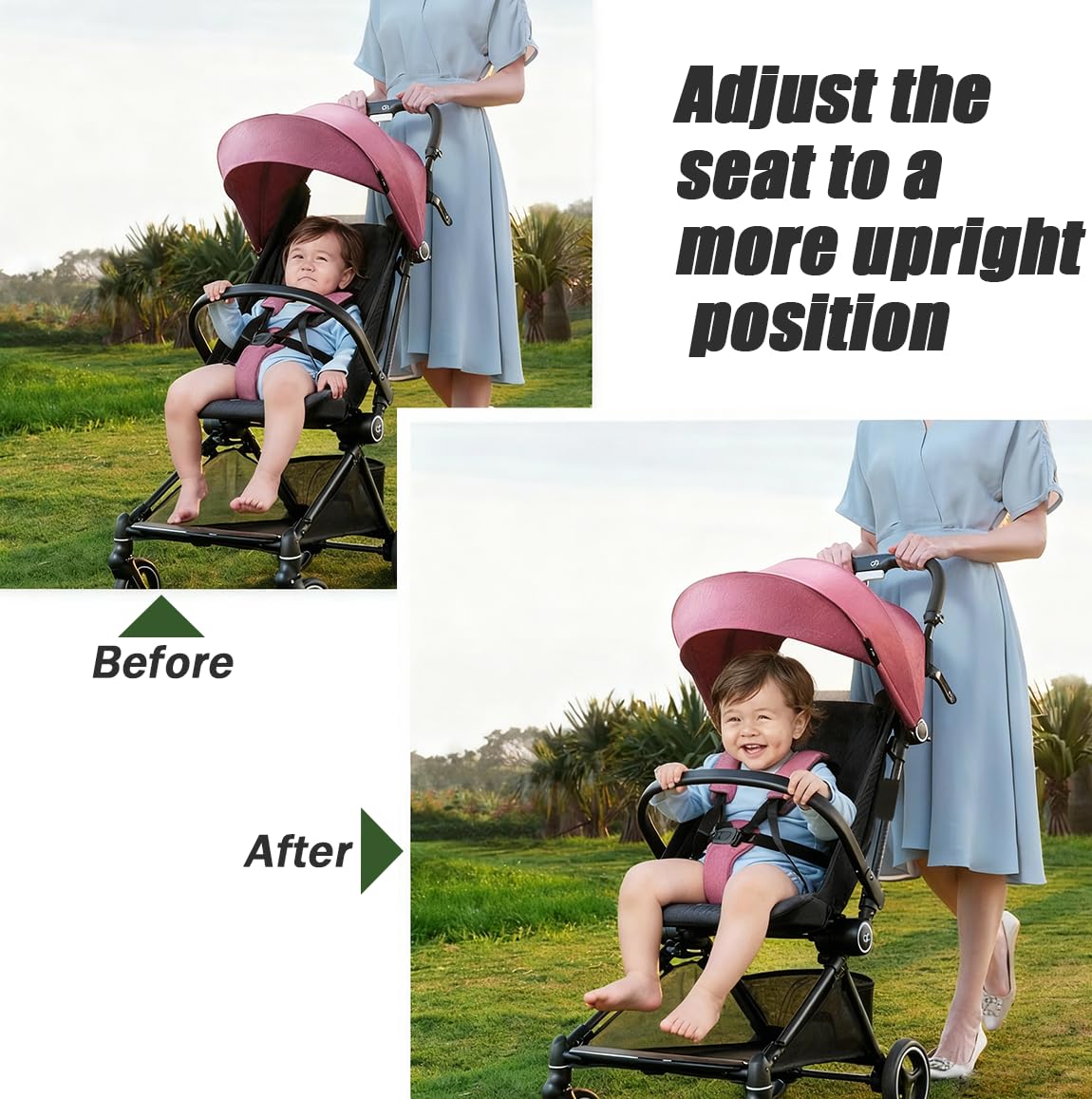 Ajqxh-compatible-strollers-wide-application proves versatile use across brands