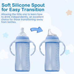 Ajrwiiy 8Pack supports learning to drink independently with controlled flow.