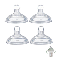 Ajrwiiy soft silicone bottle nipples offering a gentle latch for comfortable feeding.
