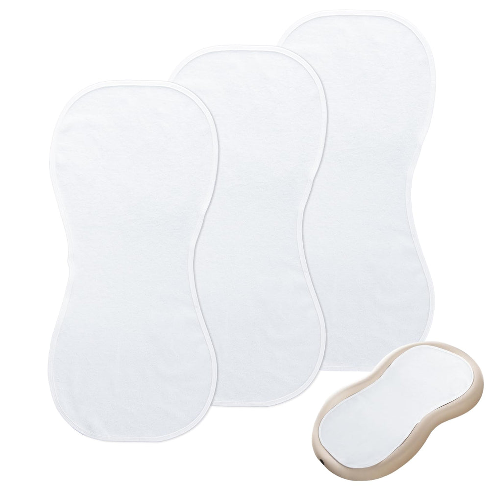 Ajrwiiy Changing Pad Liner Pack 3: soft, absorbent protection for diaper changes.