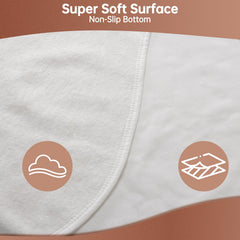 Ajrwiiy Changing Pad Liner reusable durable: durable, machine washable for daily use.